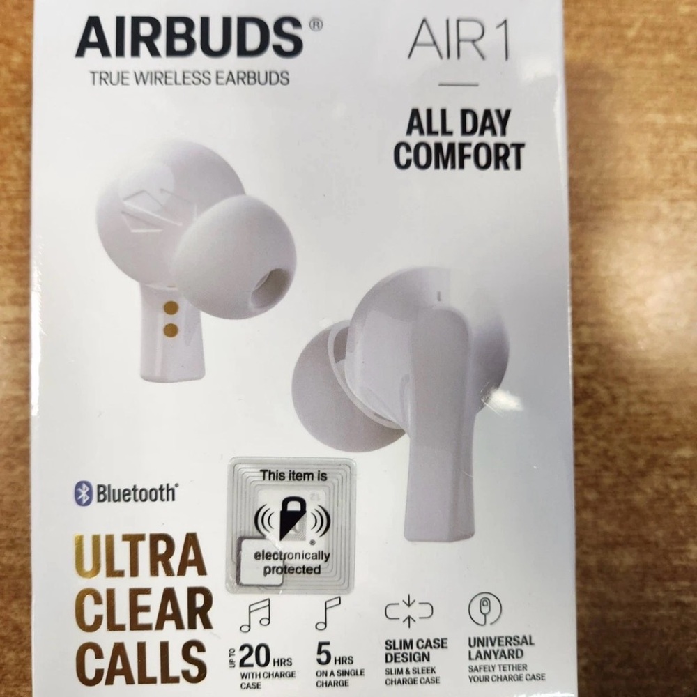AirBuds True Wireless Earbuds in White
